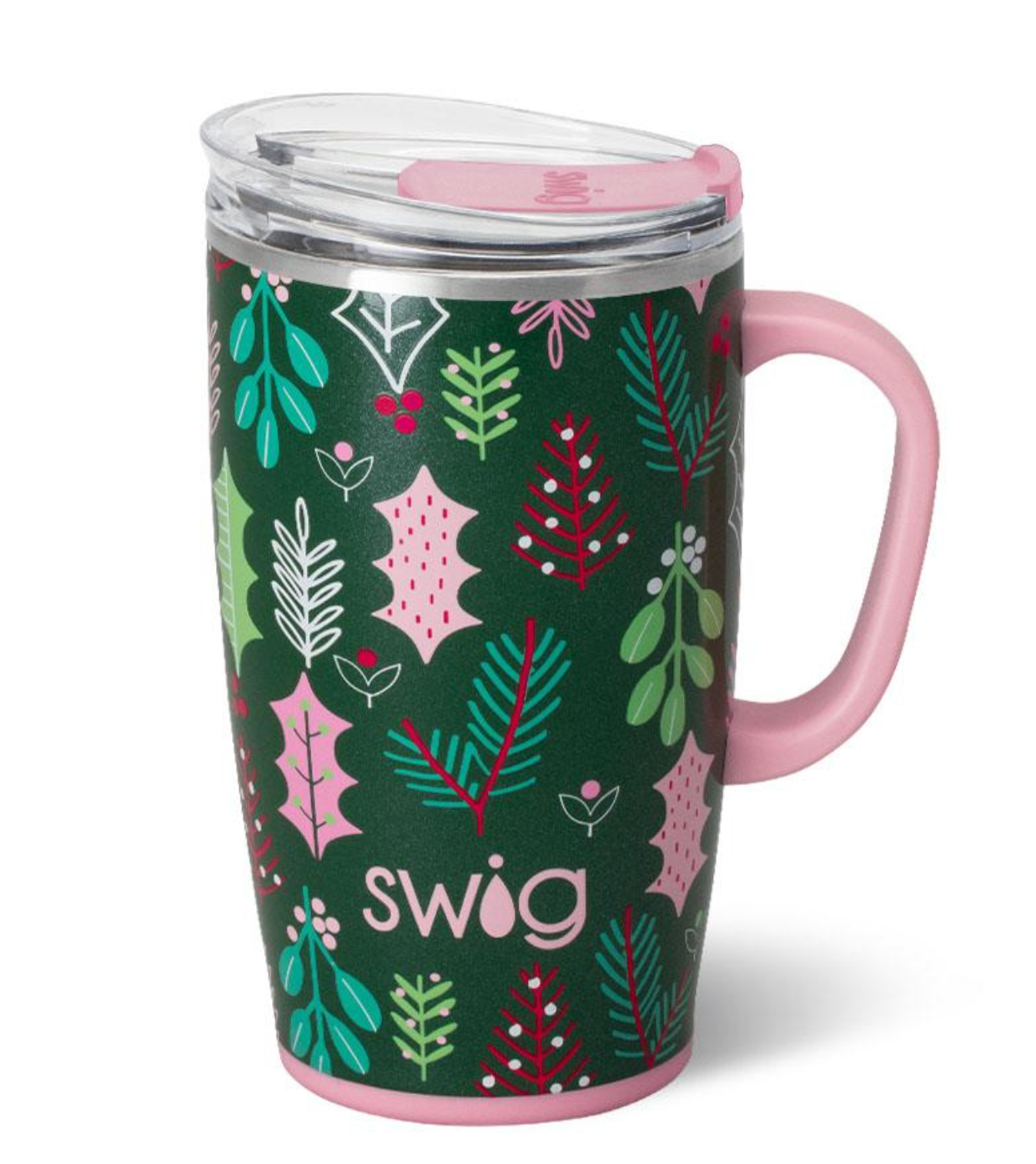 Merry Mistletoe Travel Mug 18oz - Swig Life
