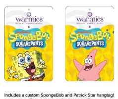 Spongebob Warmies Limited Edition