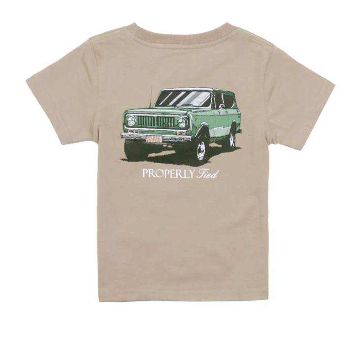 Boys Jeep Tee - Properly Tied