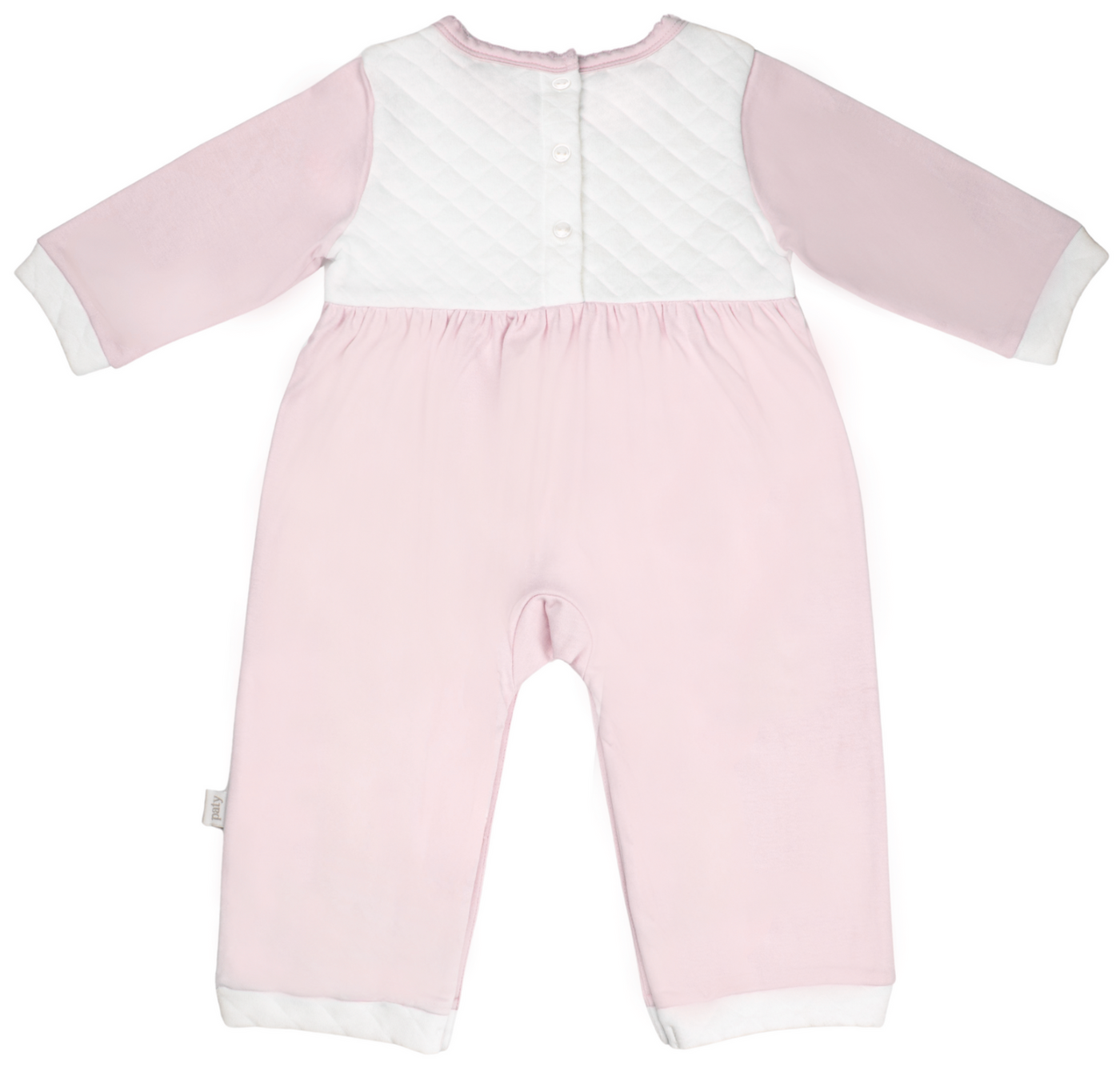 Pink Jacquard Romper - Paty