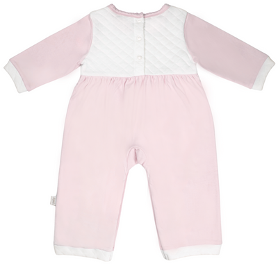 Pink Jacquard Romper - Paty