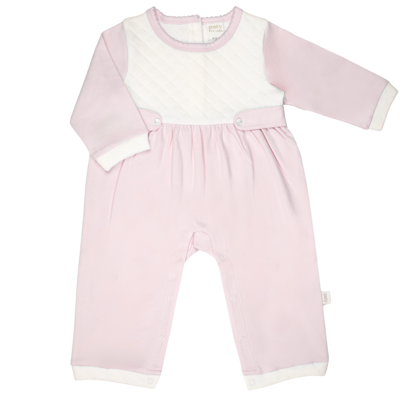 Pink Jacquard Romper - Paty