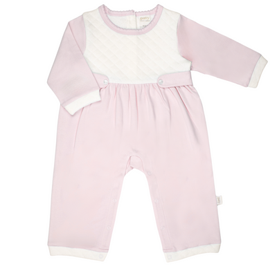 Pink Jacquard Romper - Paty