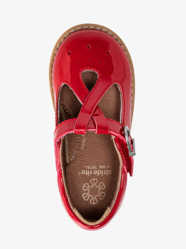 Red Patent Mary Jane - stride rite