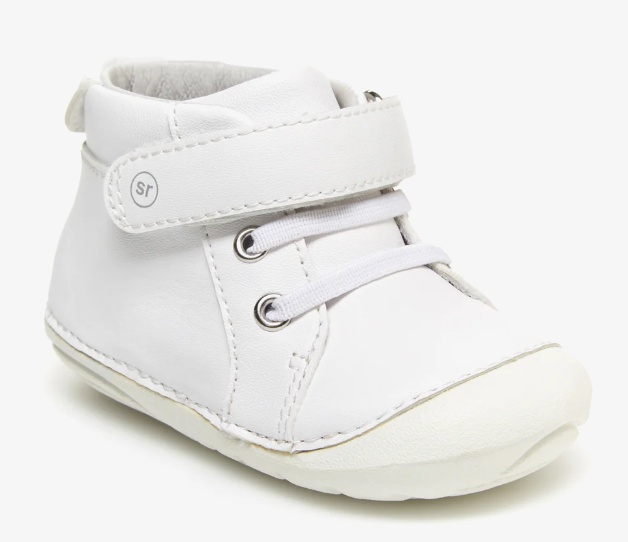 White Baby First Walkers - stride rite