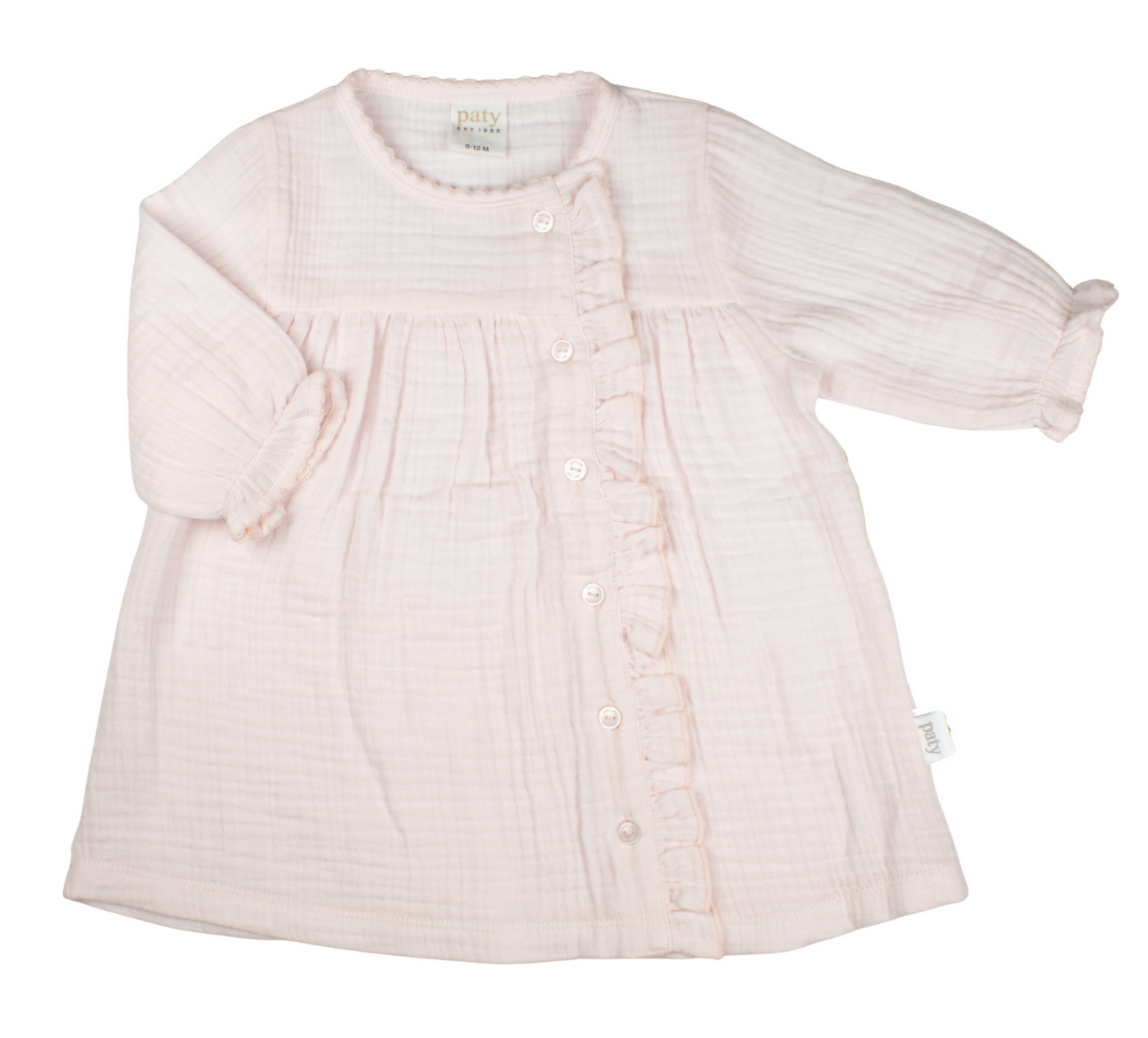 Pink Muslin Tunic Blouse - Paty