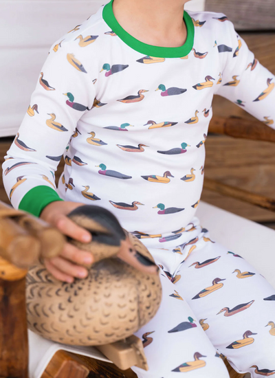 Duck Decoy Pima Pajama Set - Saltwater Boys