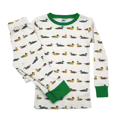 Duck Decoy Pima Pajama Set - Saltwater Boys