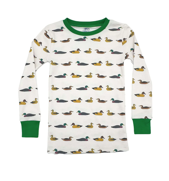 Duck Decoy Pima Pajama Set - Saltwater Boys