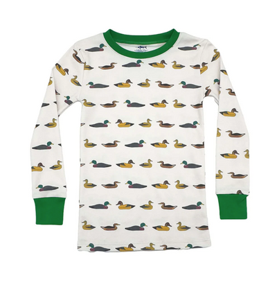 Duck Decoy Pima Pajama Set - Saltwater Boys