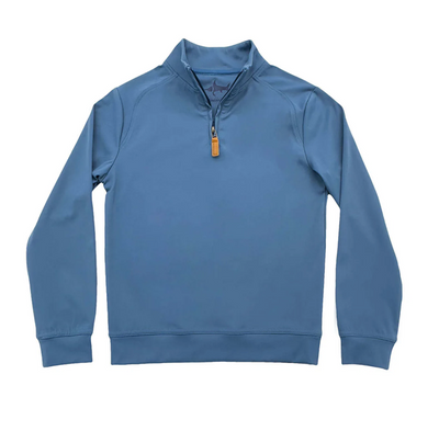 Blue Performance Quarter Zip - Saltwater Boys