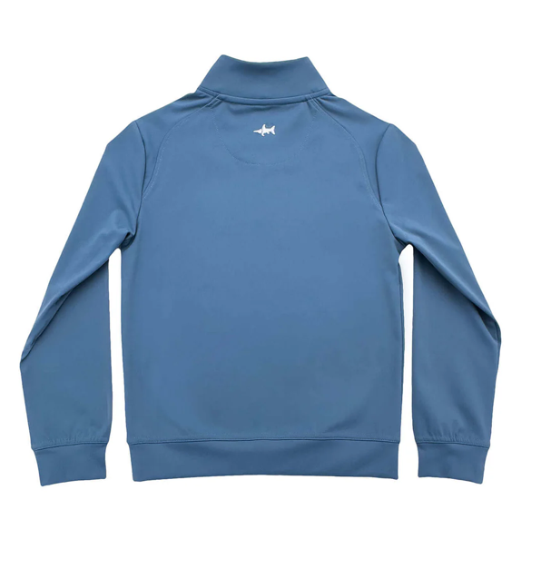 Blue Performance Quarter Zip - Saltwater Boys