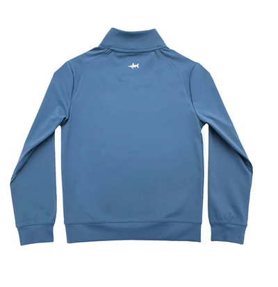 Blue Performance Quarter Zip - Saltwater Boys