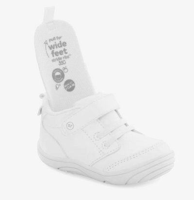 White Washable Sneaker - stride rite