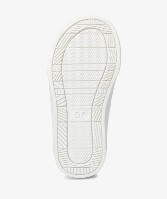 Floral Buckle White T-Strap Mary Janes - stride rite