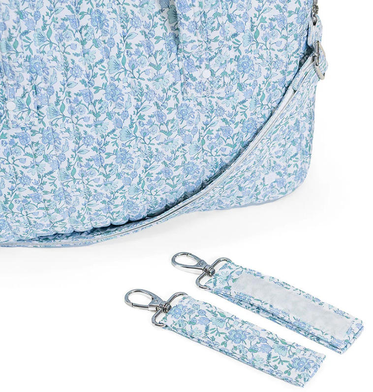 Hamptons Floral Quilted Stroller Bag - TRVL Design