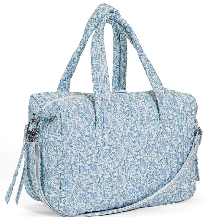 Hamptons Floral Quilted Stroller Bag - TRVL Design