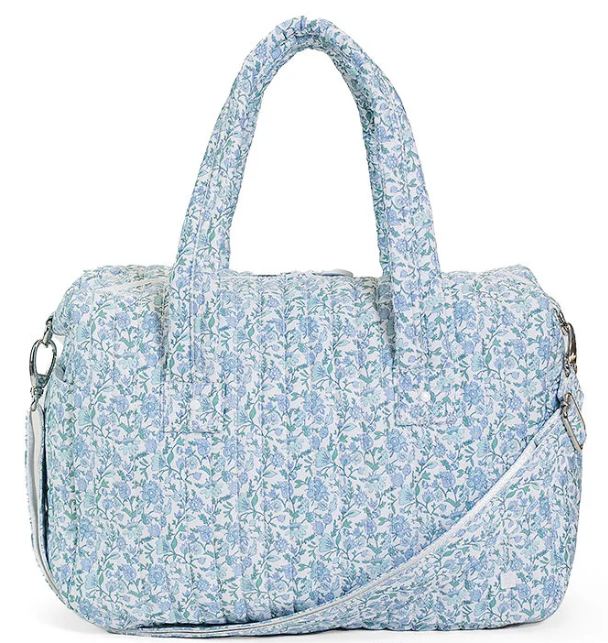 Hamptons Floral Quilted Stroller Bag - TRVL Design