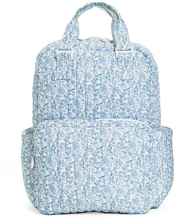 Hamptons Floral Quilted Diaper Bag - TRVL Design
