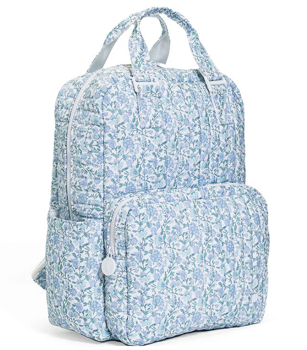 Hamptons Floral Quilted Diaper Bag - TRVL Design
