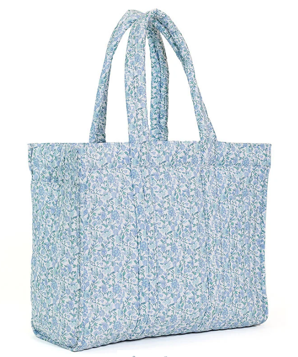 Hamptons Floral Tote Bag - TRVL Design