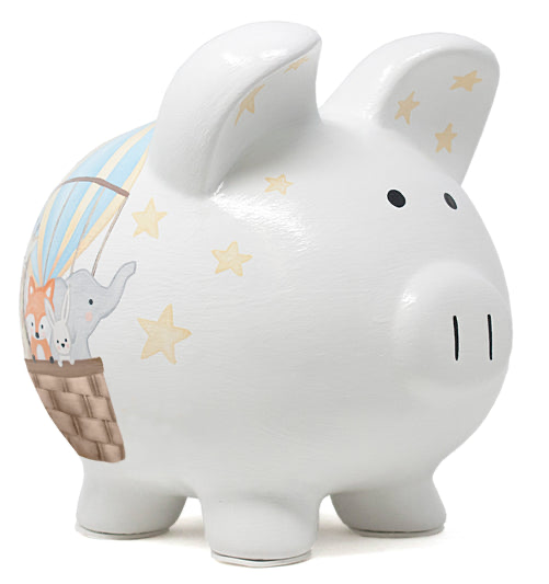 Air Balloon Piggy Bank - Child to Cherish