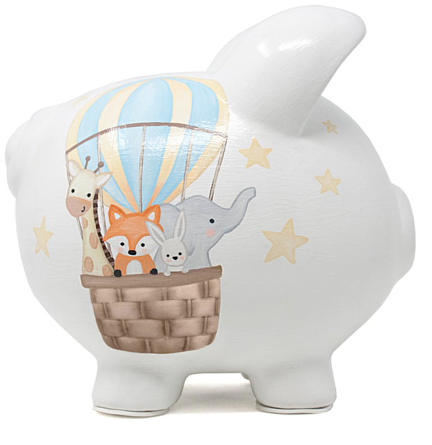 Air Balloon Piggy Bank - Child to Cherish