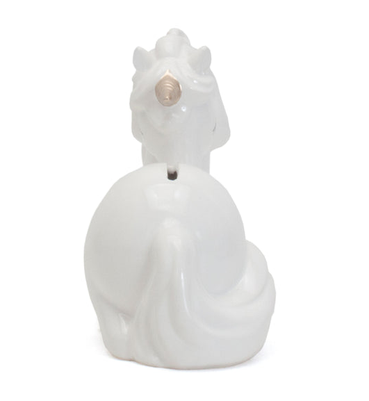 White Unicorn Piggy Bank - Child to Cherish
