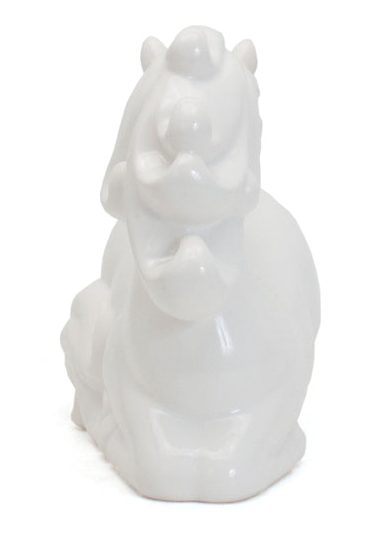 White Unicorn Piggy Bank - Child to Cherish