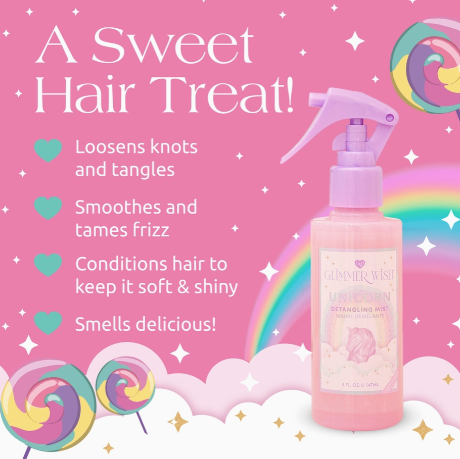 Unicorn Detangling Spray - Glimmer Wish