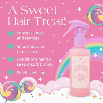 Unicorn Detangling Spray - Glimmer Wish