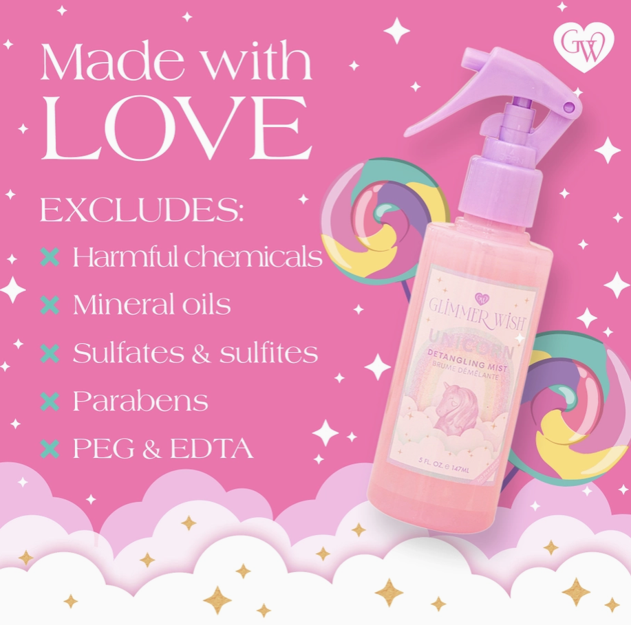Unicorn Detangling Spray - Glimmer Wish