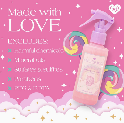 Unicorn Detangling Spray - Glimmer Wish
