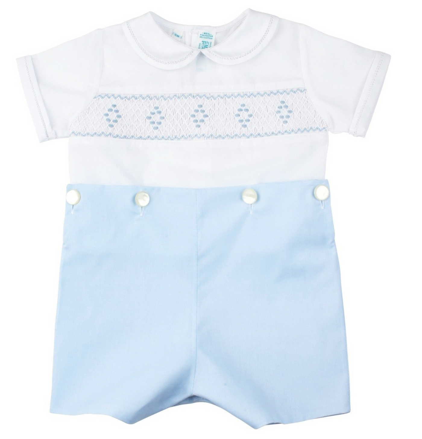 Boys Smocked Diamond Bobby Suit - Feltman Brothers