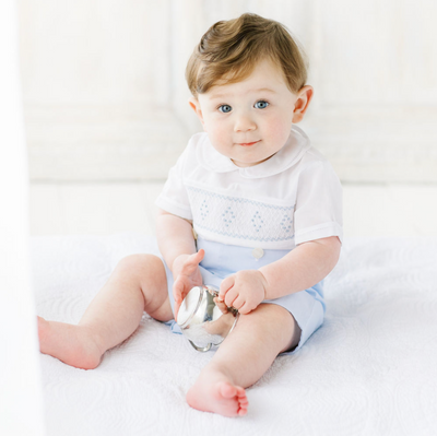 Boys Smocked Diamond Bobby Suit - Feltman Brothers