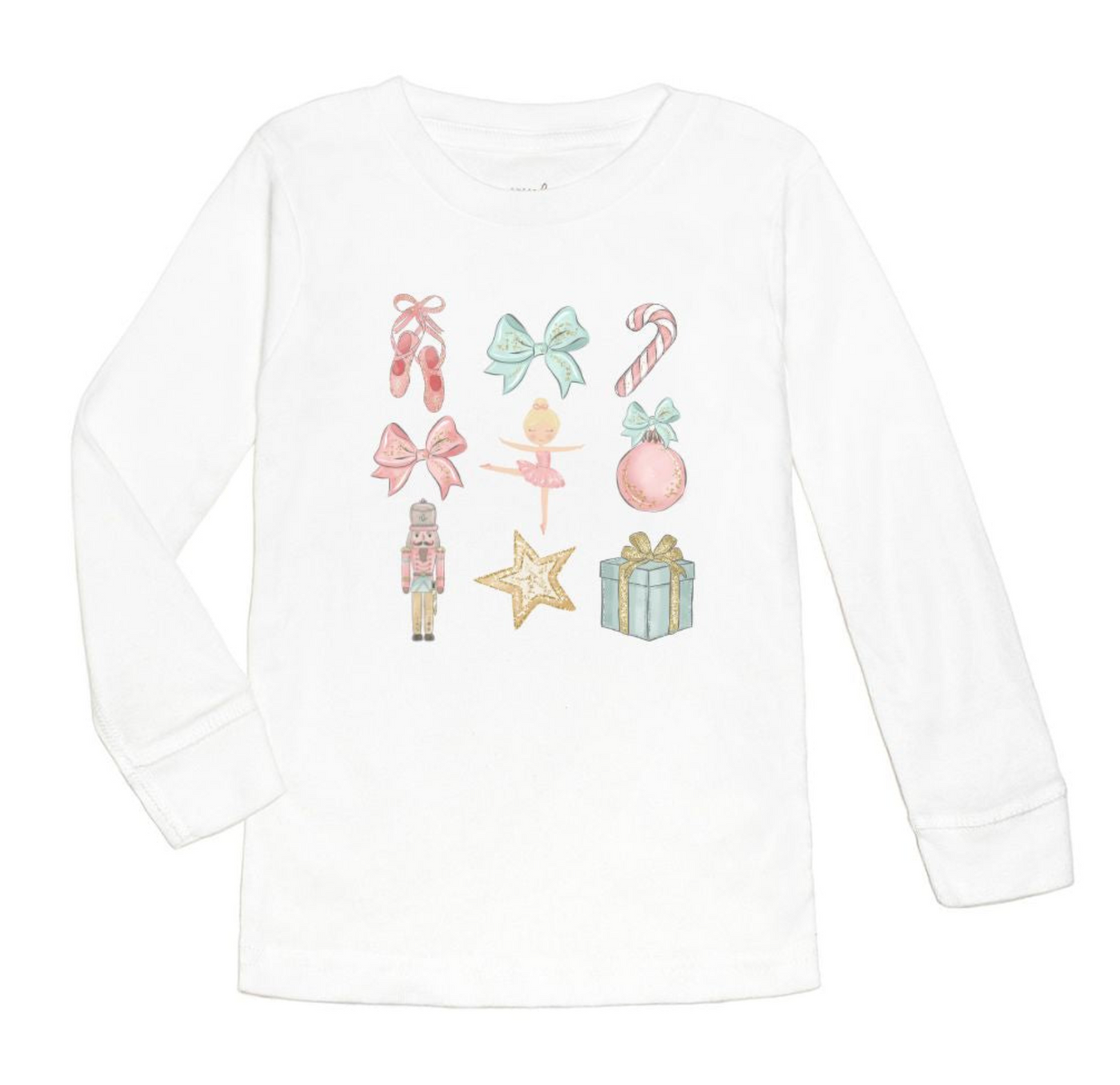Nutcracker Cutie Christmas Long Sleeve Shirt - Sweet Wink