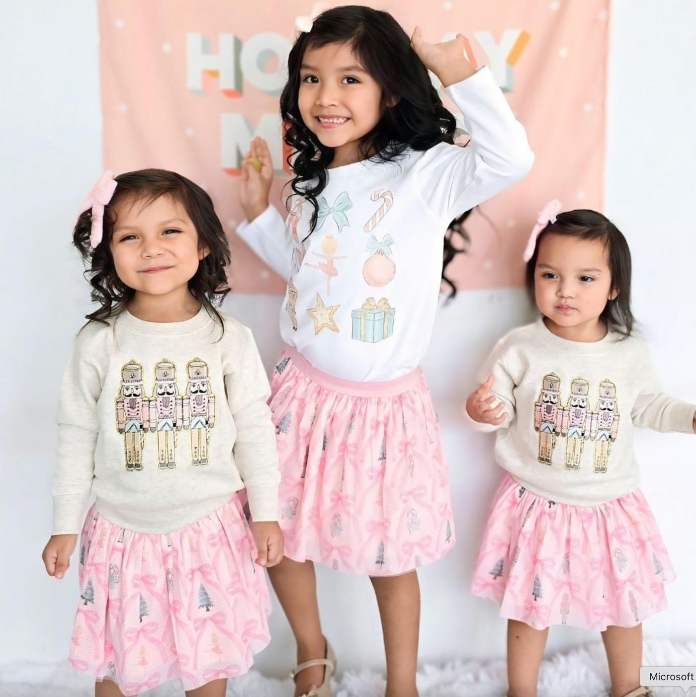 Nutcracker Cutie Christmas Long Sleeve Shirt - Sweet Wink