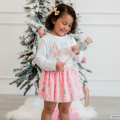 Nutcracker Cutie Christmas Long Sleeve Shirt - Sweet Wink