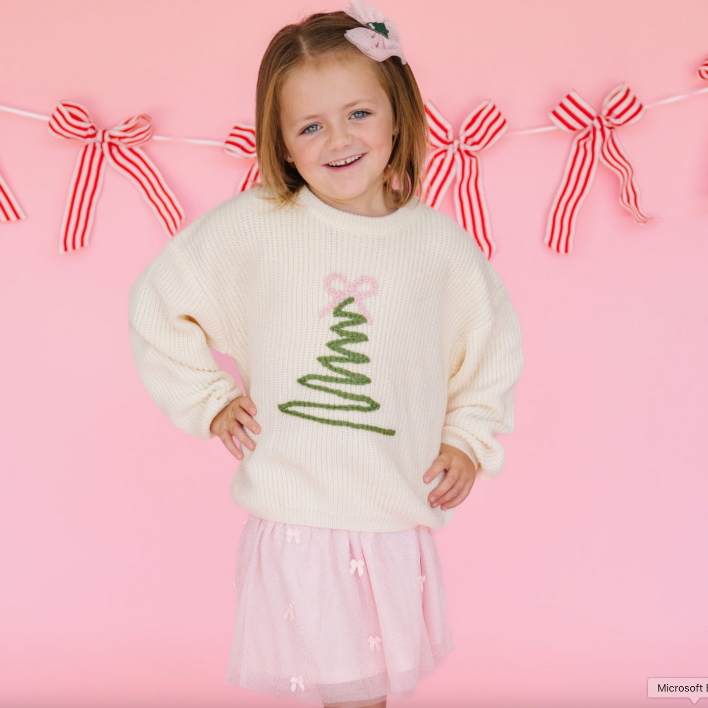 Blush Bows Tutu Skirt - Sweet Wink