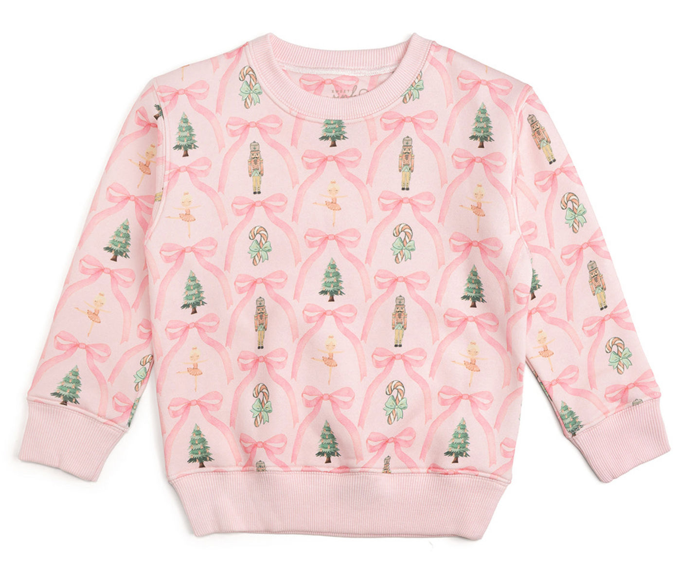 Nutcracker Trellis Christmas Sweatshirt - Sweet Wink