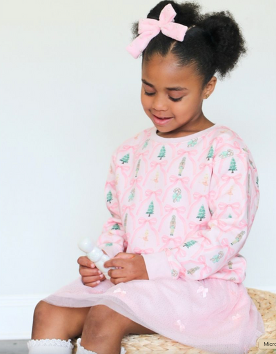 Nutcracker Trellis Christmas Sweatshirt - Sweet Wink