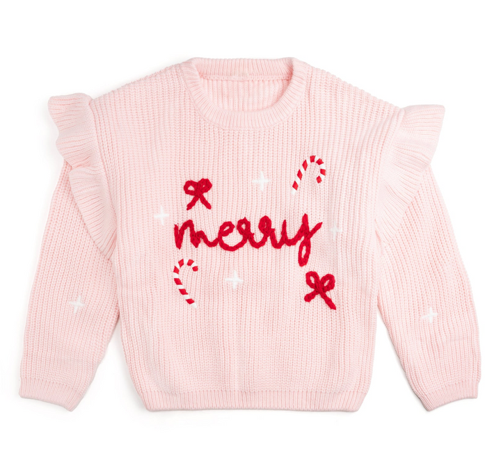 Coquette Merry Christmas Knit Sweater - Sweet Wink