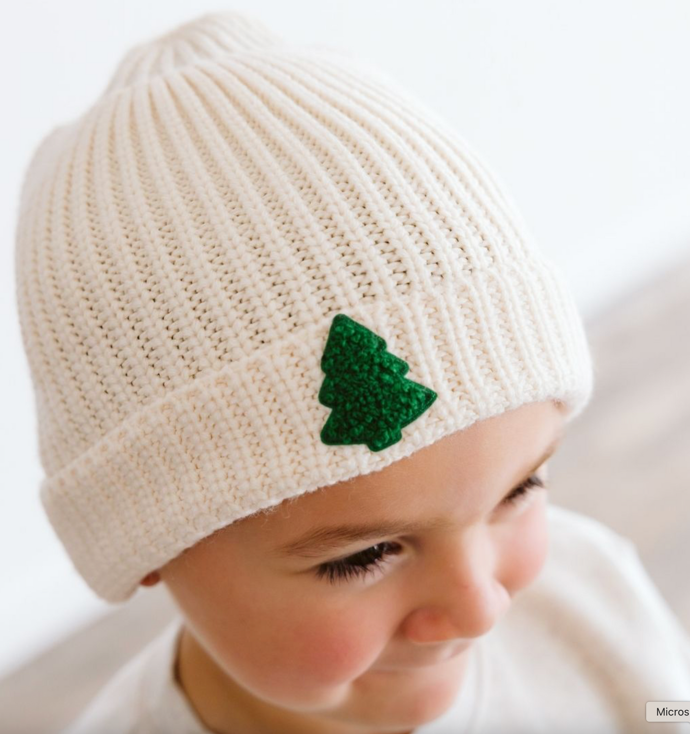 Boys Tree Patch Christmas Beanie - Sweet Wink