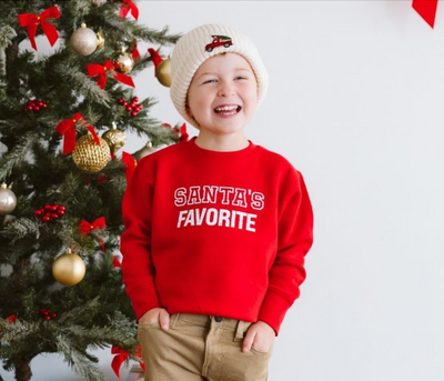 Boys Christmas Truck Patch Beanie - Sweet Wink