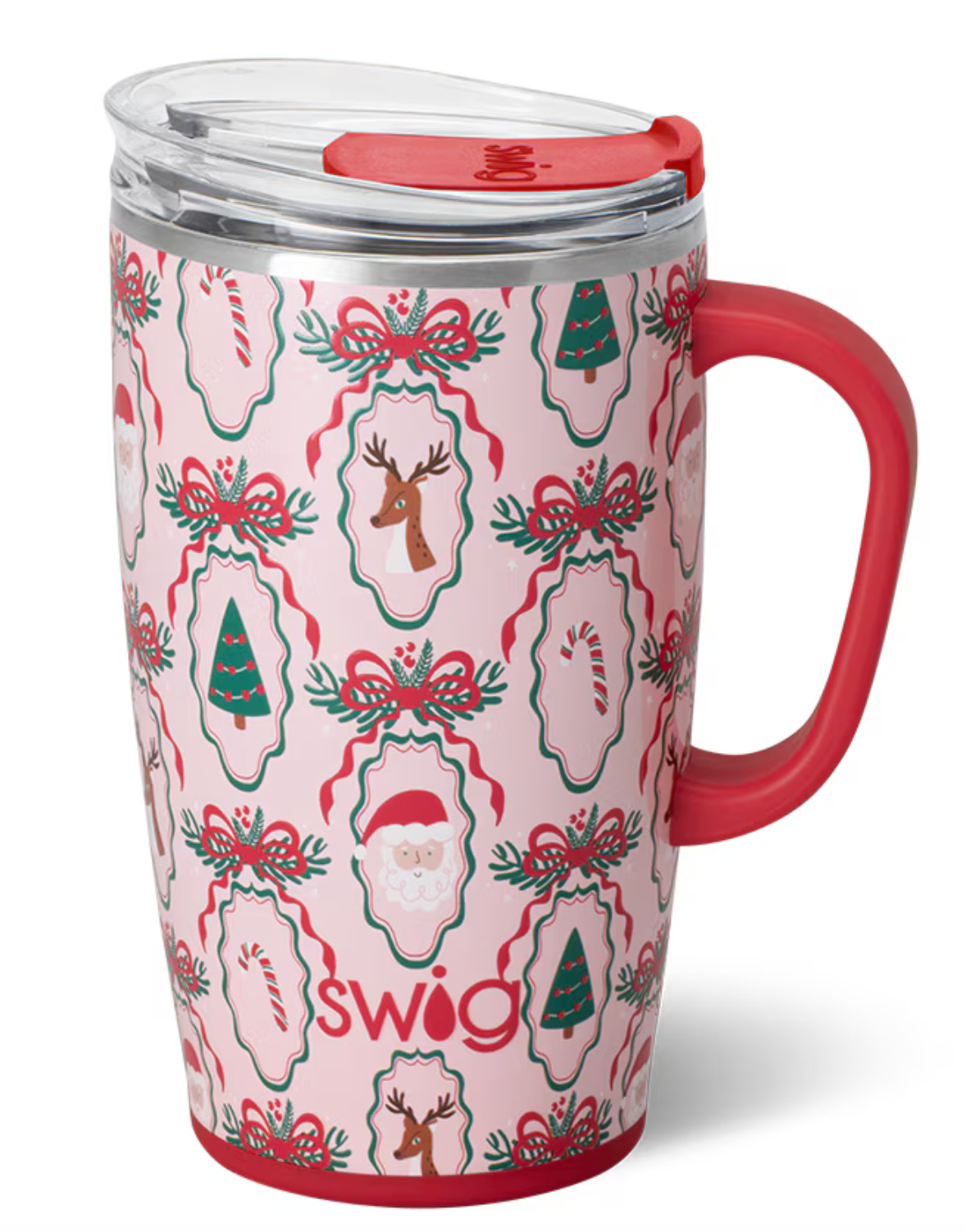 Christmas Cameos Travel Mug 18oz - Swig