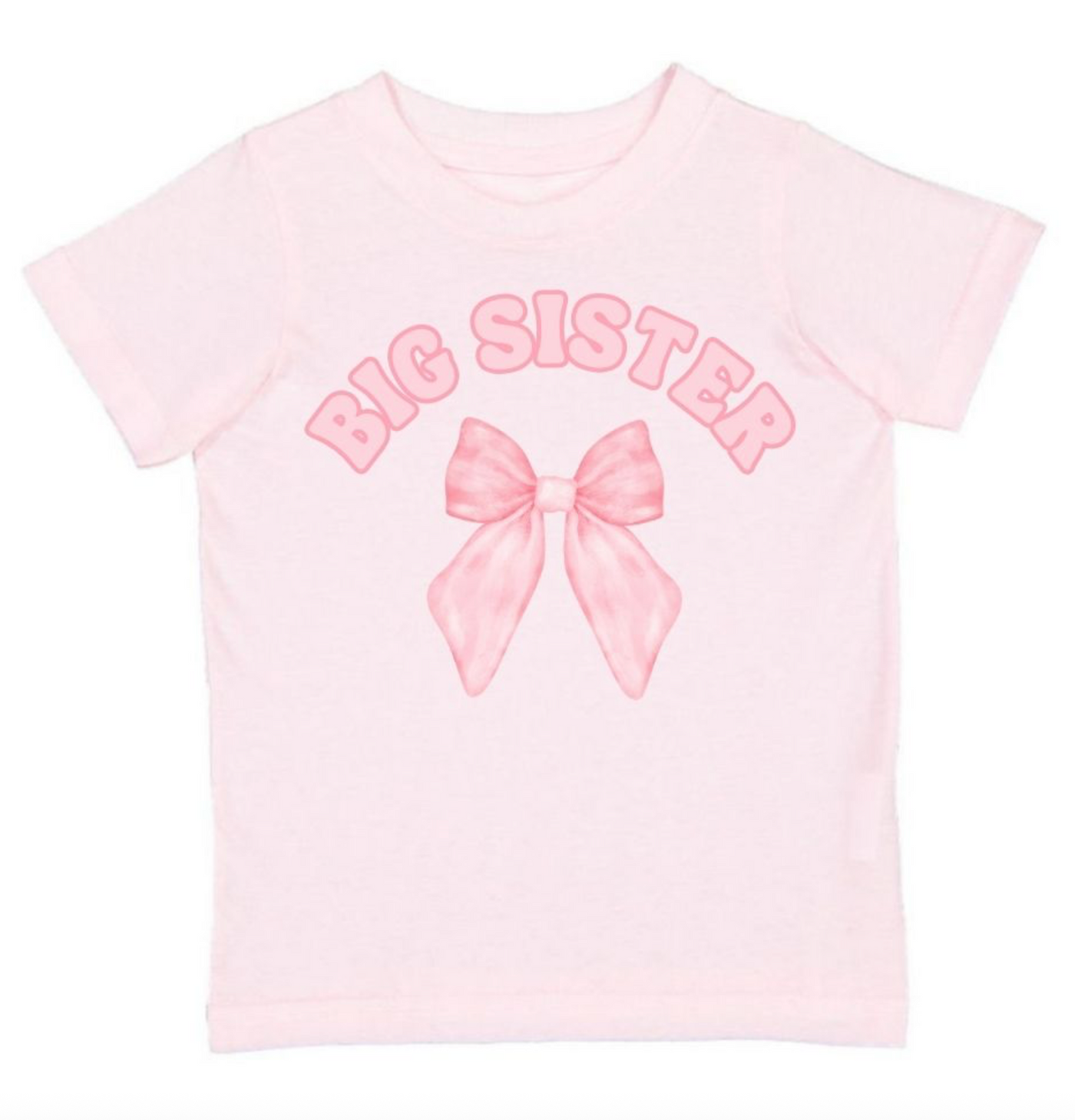 Big Sister Bow Short Sleeve T-Shirt - Sweet Wink