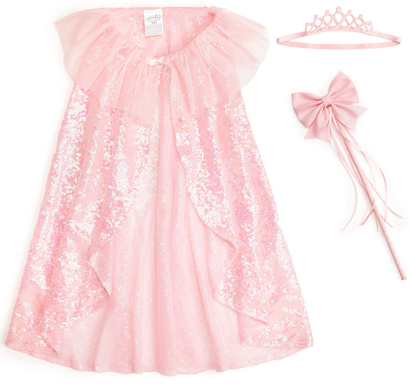 Pink Sequin Coquette Bow Dress Up Kit - Sweet Wink