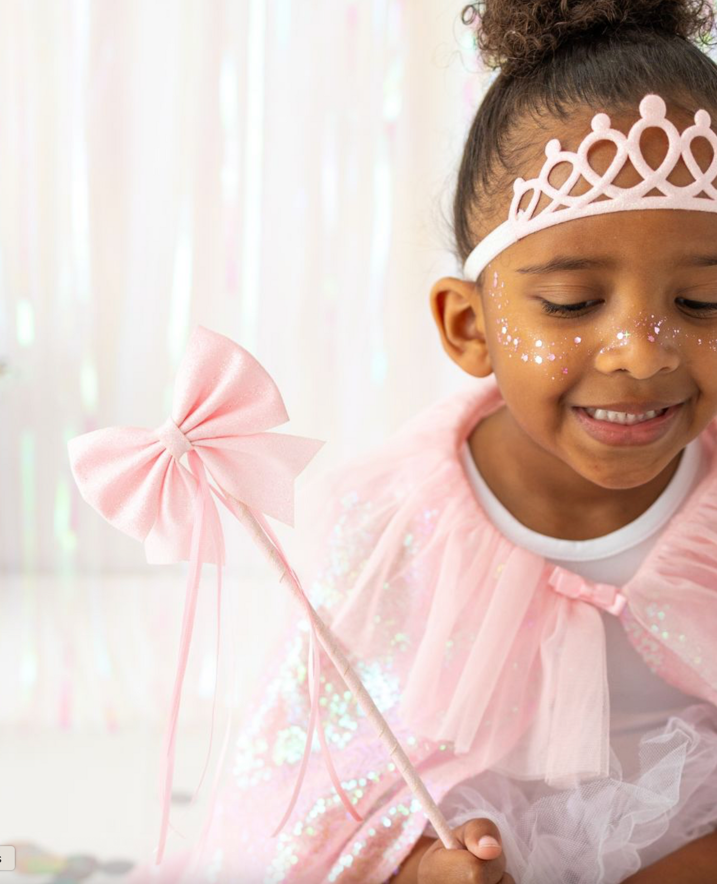 Pink Sequin Coquette Bow Dress Up Kit - Sweet Wink