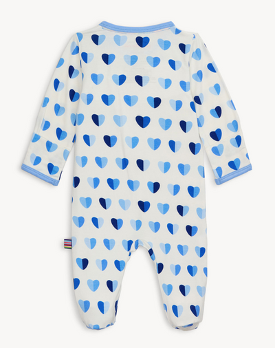 Blue Hearts Footie - Magnetic Me