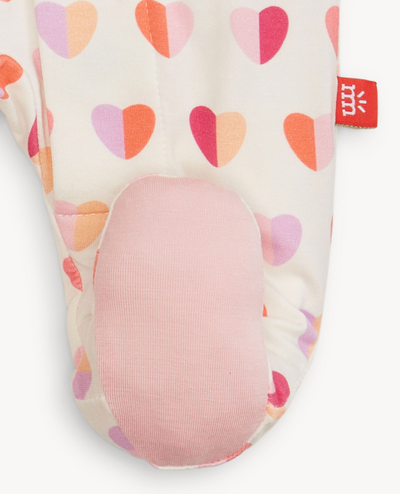 Pink Hearts Footie - Magnetic Me